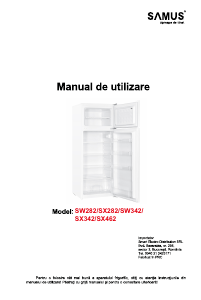 Manual Samus SX282 Combina frigorifica