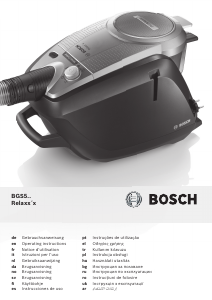 Brugsanvisning Bosch BGS5200R Støvsuger