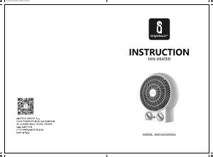 Bedienungsanleitung Aigostar 8433325503024 Ventilator