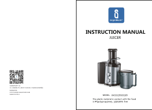 Manuale Aigostar 8433325503109 Centrifuga