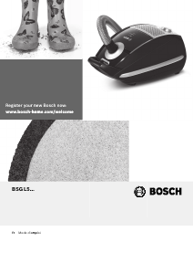Manual Bosch BSGL5PRO5 Aspirator