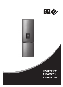 Manual FAR R2706WDBK Fridge-Freezer