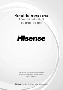 Manual de uso Hisense HIS54WCJ Aire acondicionado