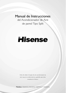 Manual de uso Hisense HIS25WCJ Aire acondicionado