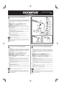 Manuale Olympus ME31 Microfono