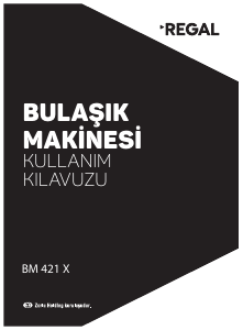 Kullanım kılavuzu Regal BM 421 X Bulaşık makinesi