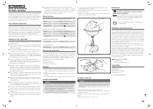 Manual LivarnoLux KH 4252 Bola de discoteca