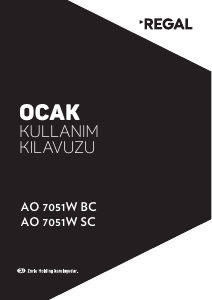 Kullanım kılavuzu Regal AO 7051W SC Ocak