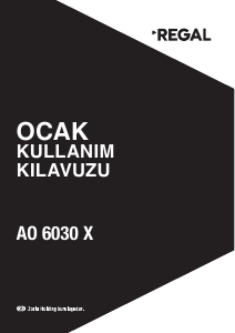 Kullanım kılavuzu Regal AO 6030 X Ocak