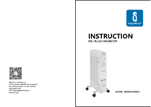 Manual de uso Aigostar 8433325503017 Calefactor