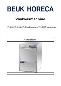 Handleiding Beuk VL520 Vaatwasser