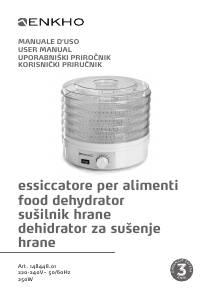 Manuale Enkho 148448.01 Essiccatore per alimenti