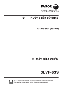 Hướng dẫn sử dụng Fagor 3LVF-63S Máy rửa chén