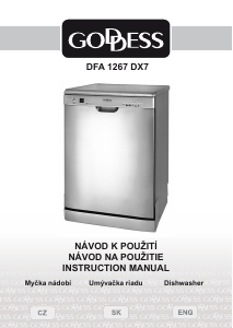 Manual Goddess DFA 1267 DX7 Dishwasher