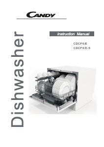 Manual Candy CDCP 6/E Dishwasher