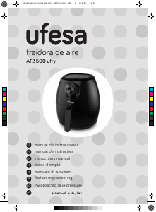 Manual de uso Ufesa AF3500 uFry Freidora