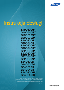 Instrukcja Samsung S19D300NY Monitor LCD