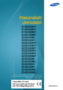 Használati útmutató Samsung S22D300HY LCD-monitor