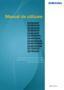 Manual Samsung S22E450F Monitor LCD