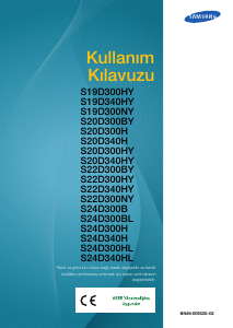 Kullanım kılavuzu Samsung S24D300HL LCD ekran