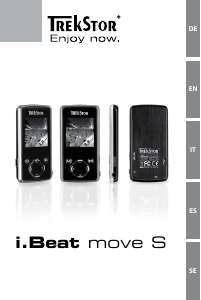 Manual de uso TrekStor i.Beat move S 2.0 Reproductor de Mp3