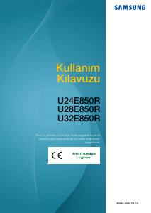 Kullanım kılavuzu Samsung U28E850R LCD ekran