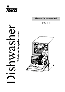 Manual Teka DW7 41 FI Maşină de spălat vase