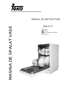 Manual Teka DW8 41 FI Maşină de spălat vase