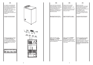 Manual de uso Otsein-Hoover STOH 220 E Lavadora