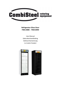 Manual CombiSteel 7464.0085 Refrigerator