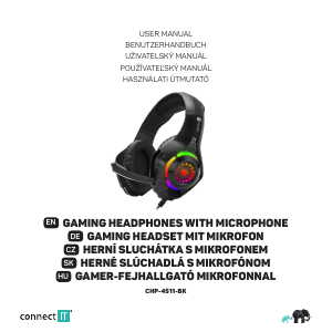 Handleiding Connect IT CHP-4511-BK Headset