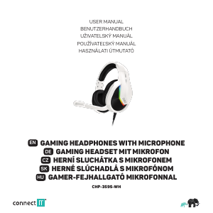 Bedienungsanleitung Connect IT CHP-3595-WH Headset