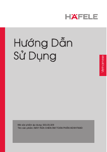 Hướng dẫn sử dụng Häfele HDW-FI60D Máy rửa chén