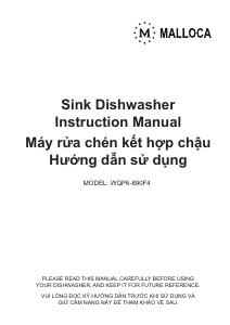 Manual Malloca WQP6-890F4 Dishwasher
