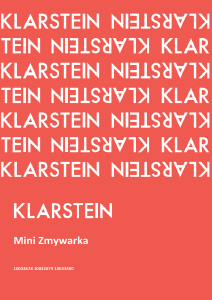Instrukcja Klarstein 10032678 Mini Zmywarka