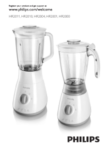 Panduan Philips HR2000 Blender