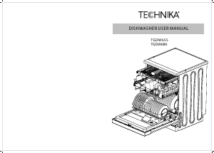 Manual Technika TGDW6SS Dishwasher