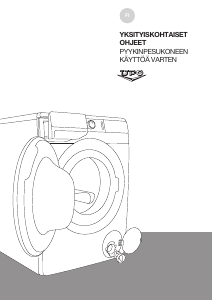 Käyttöohje UPO PI 814 AS Pesukone