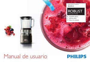 Manual de uso Philips HR2181 Batidora