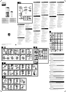 Manual Philips HR3573 Liquidificadora