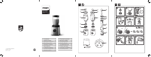 Instrukcja Philips HR3652 Avance Collection Blender