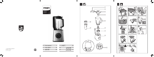 사용 설명서 필립스 HR3756 블렌더