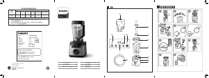 Panduan Philips HR3868 Avance Collection Blender