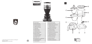Посібник Philips HD5416 Кавова машина