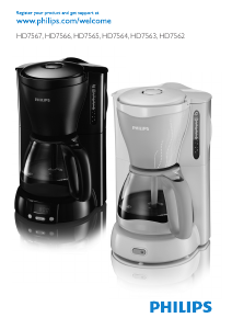 Panduan Philips HD7563 Mesin Kopi