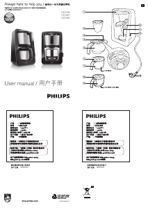 说明书 飞利浦 HD7688 咖啡机