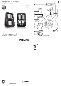 Bruksanvisning Philips HD7688 Kaffemaskin