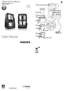 Bruksanvisning Philips HD7689 Kaffebryggare