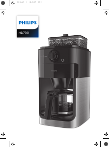 Instrukcja Philips HD7761 Ekspres do kawy