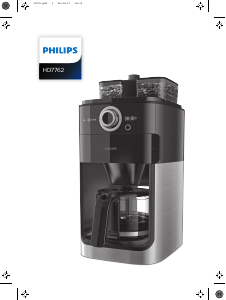 Kasutusjuhend Philips HD7762 Kohvimasin